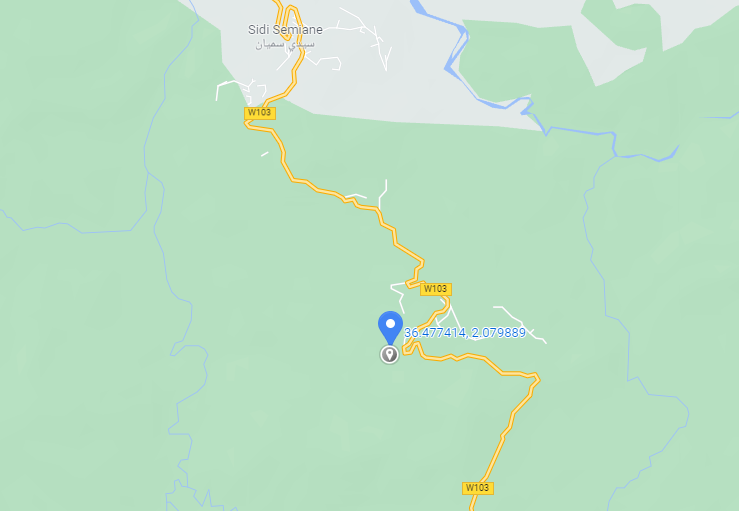 Localisation Sarl Sobar — Sidi Semiane, Tipaza, Algérie